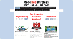 Desktop Screenshot of coderedwireless.com