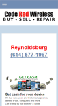 Mobile Screenshot of coderedwireless.com